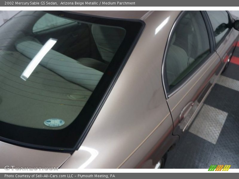 Arizona Beige Metallic / Medium Parchment 2002 Mercury Sable GS Sedan