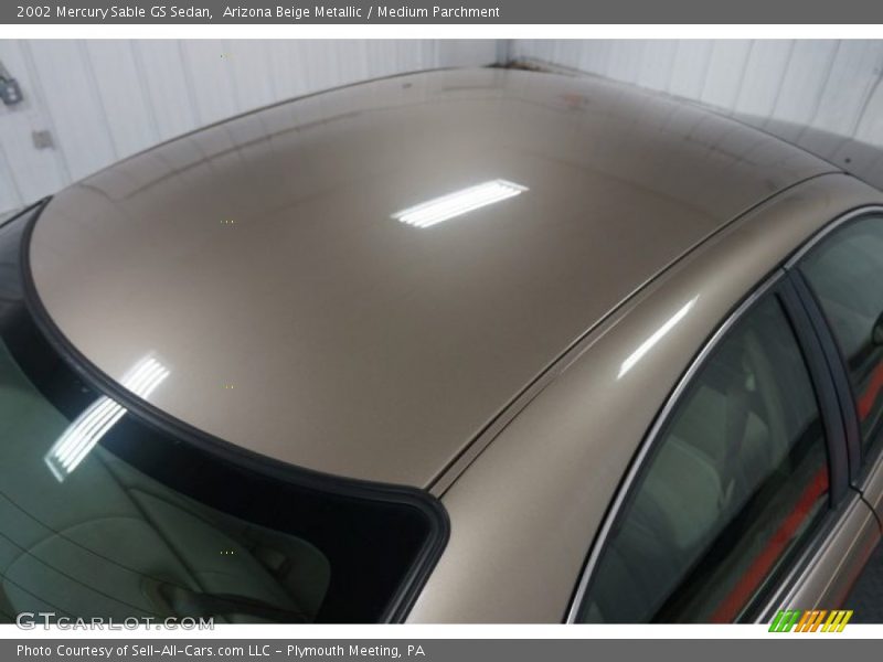 Arizona Beige Metallic / Medium Parchment 2002 Mercury Sable GS Sedan