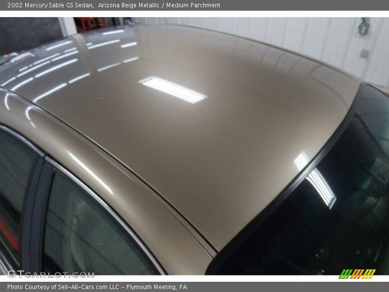 Arizona Beige Metallic / Medium Parchment 2002 Mercury Sable GS Sedan