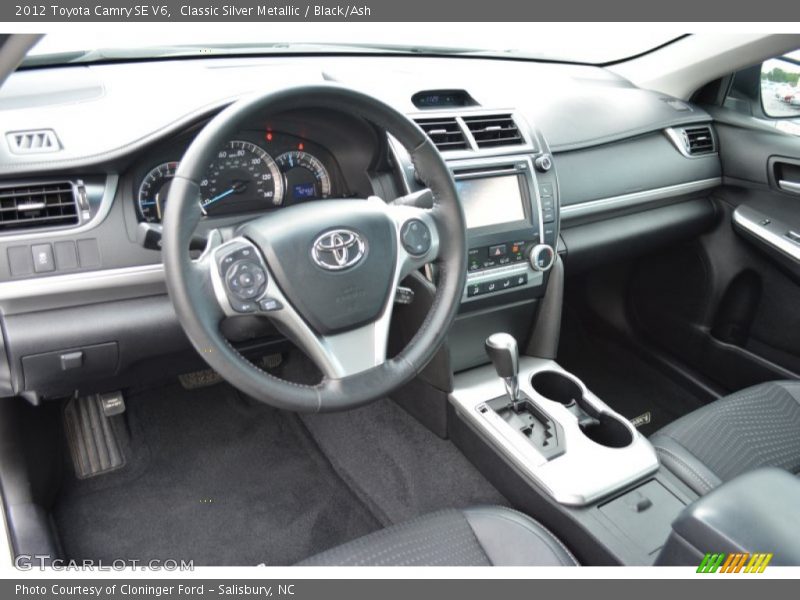 Classic Silver Metallic / Black/Ash 2012 Toyota Camry SE V6