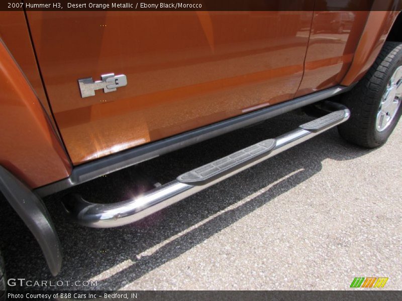 Desert Orange Metallic / Ebony Black/Morocco 2007 Hummer H3