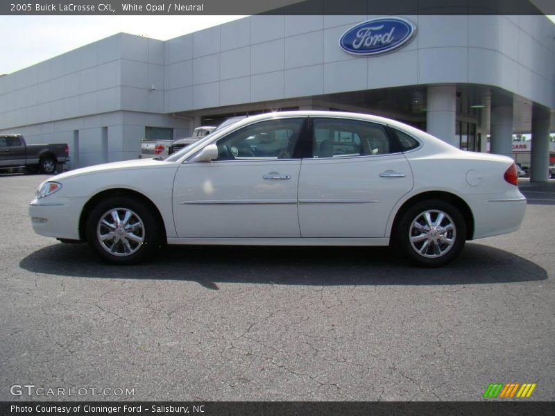 White Opal / Neutral 2005 Buick LaCrosse CXL