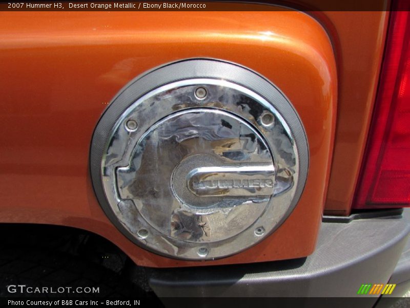 Desert Orange Metallic / Ebony Black/Morocco 2007 Hummer H3