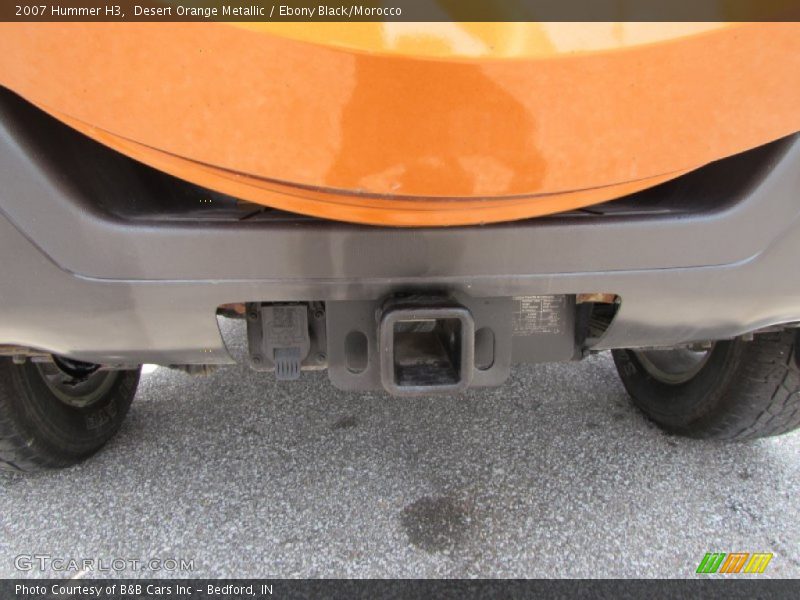 Desert Orange Metallic / Ebony Black/Morocco 2007 Hummer H3