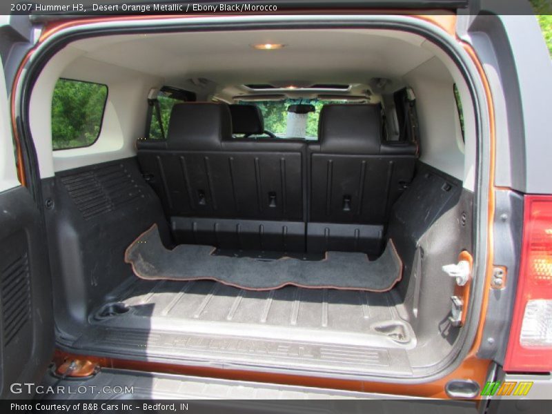 Desert Orange Metallic / Ebony Black/Morocco 2007 Hummer H3