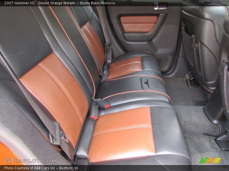 Desert Orange Metallic / Ebony Black/Morocco 2007 Hummer H3