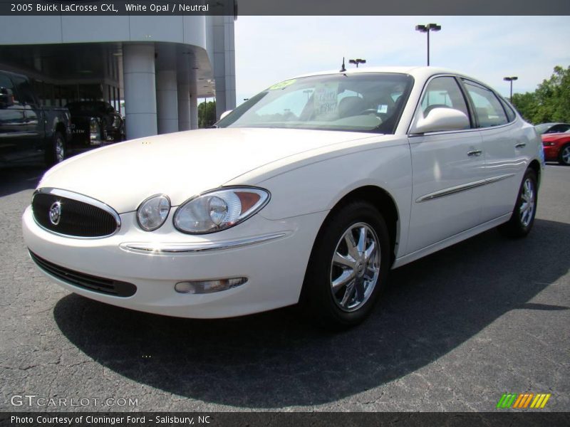 White Opal / Neutral 2005 Buick LaCrosse CXL
