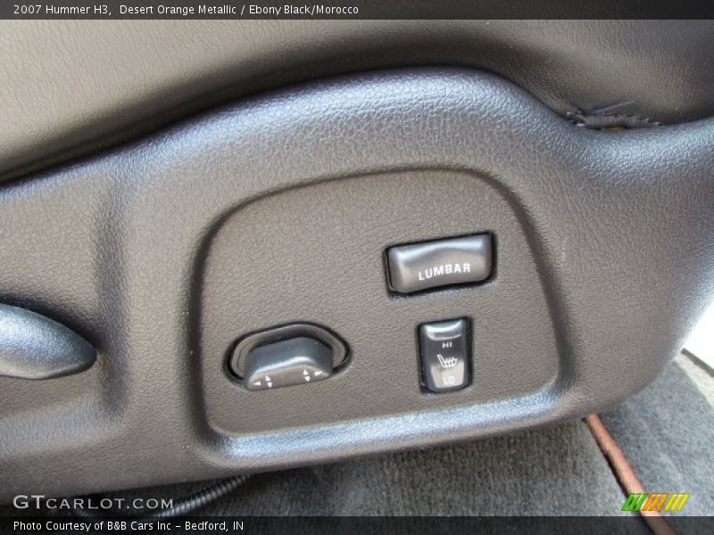 Desert Orange Metallic / Ebony Black/Morocco 2007 Hummer H3