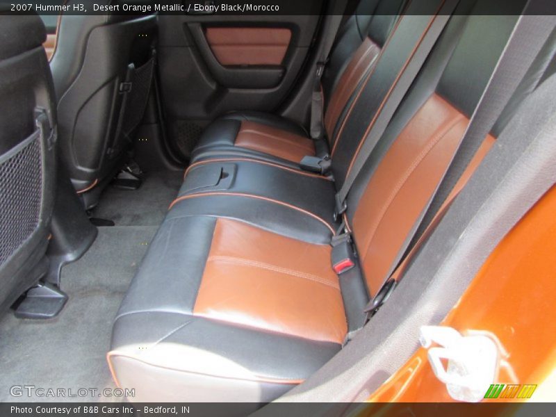 Desert Orange Metallic / Ebony Black/Morocco 2007 Hummer H3