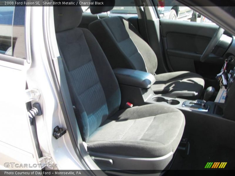 Silver Birch Metallic / Charcoal Black 2008 Ford Fusion SE