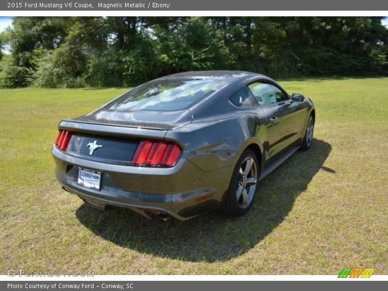 Magnetic Metallic / Ebony 2015 Ford Mustang V6 Coupe