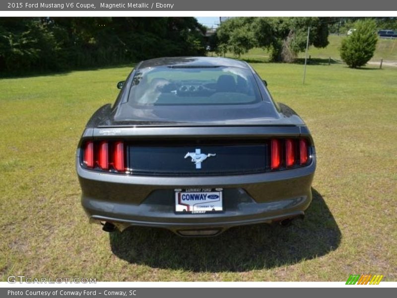 Magnetic Metallic / Ebony 2015 Ford Mustang V6 Coupe