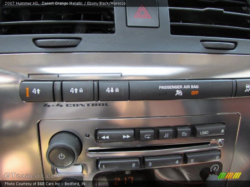 Desert Orange Metallic / Ebony Black/Morocco 2007 Hummer H3