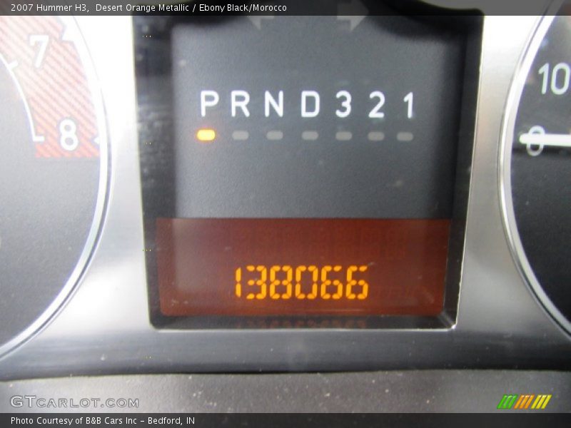 Desert Orange Metallic / Ebony Black/Morocco 2007 Hummer H3