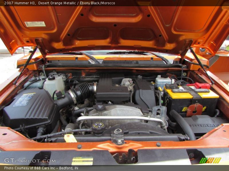 Desert Orange Metallic / Ebony Black/Morocco 2007 Hummer H3