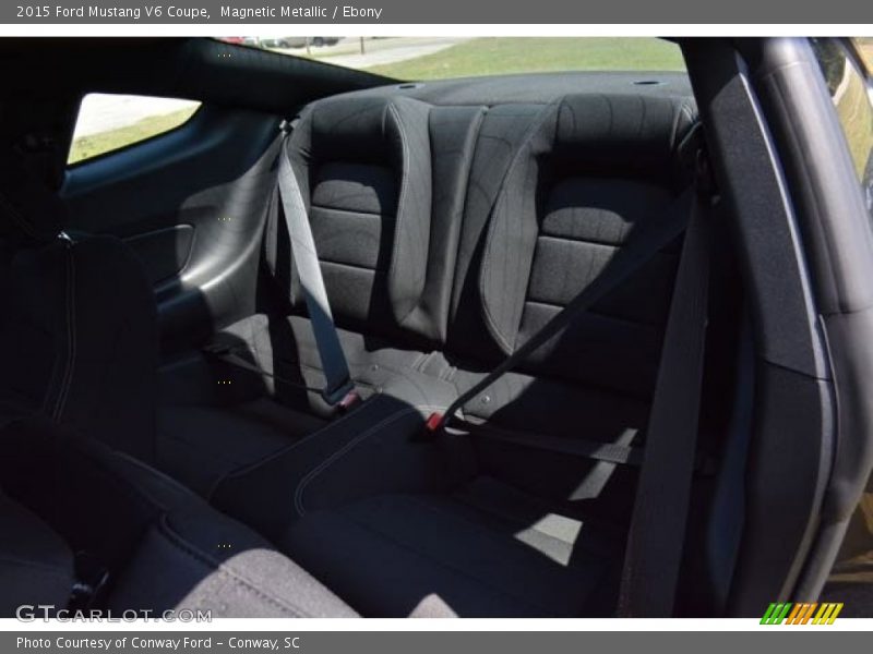 Magnetic Metallic / Ebony 2015 Ford Mustang V6 Coupe