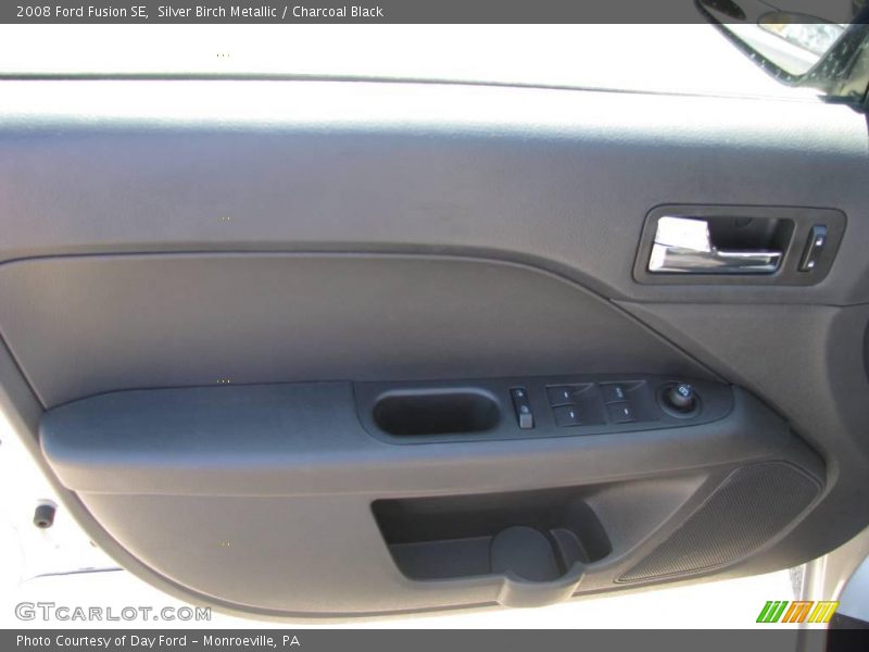 Silver Birch Metallic / Charcoal Black 2008 Ford Fusion SE