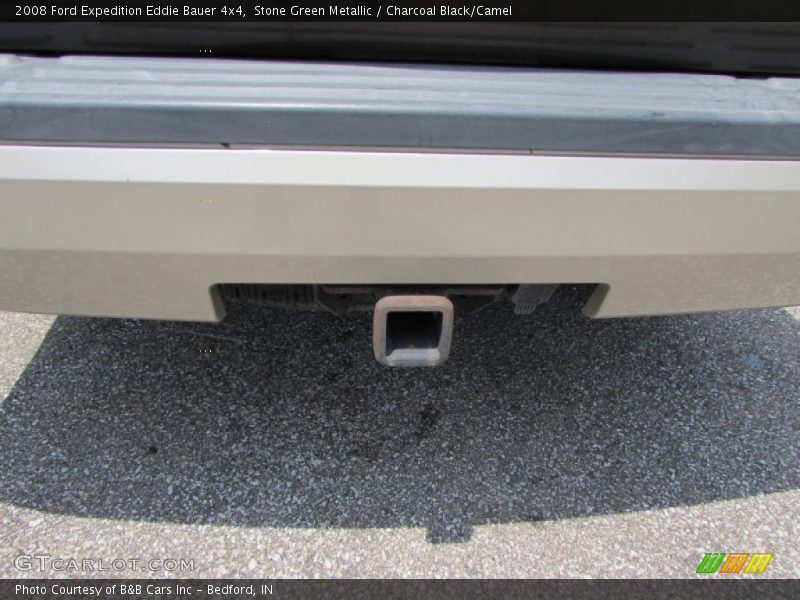 Stone Green Metallic / Charcoal Black/Camel 2008 Ford Expedition Eddie Bauer 4x4