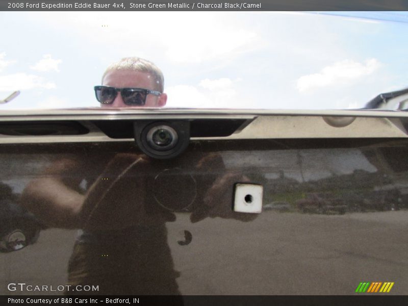 Stone Green Metallic / Charcoal Black/Camel 2008 Ford Expedition Eddie Bauer 4x4