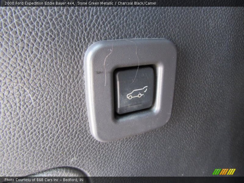 Stone Green Metallic / Charcoal Black/Camel 2008 Ford Expedition Eddie Bauer 4x4