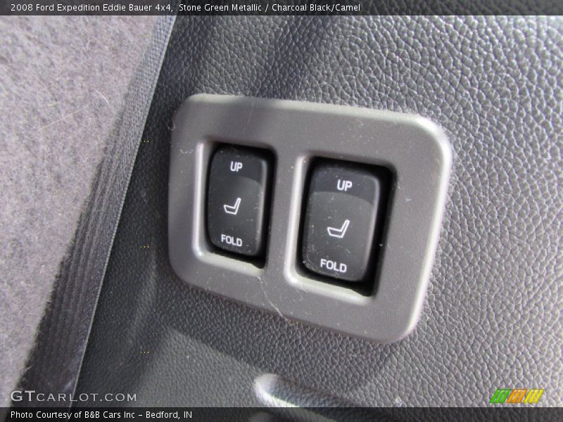 Stone Green Metallic / Charcoal Black/Camel 2008 Ford Expedition Eddie Bauer 4x4