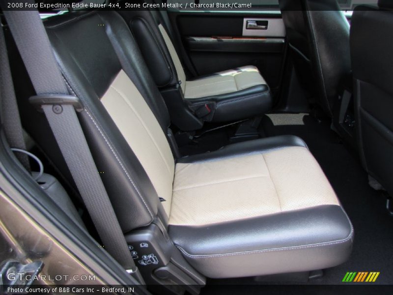 Stone Green Metallic / Charcoal Black/Camel 2008 Ford Expedition Eddie Bauer 4x4