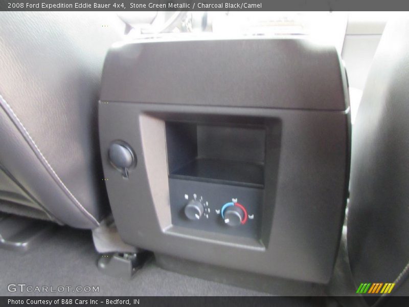 Stone Green Metallic / Charcoal Black/Camel 2008 Ford Expedition Eddie Bauer 4x4