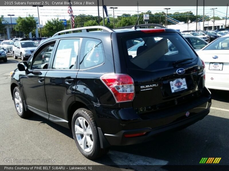 Crystal Black Silica / Black 2015 Subaru Forester 2.5i