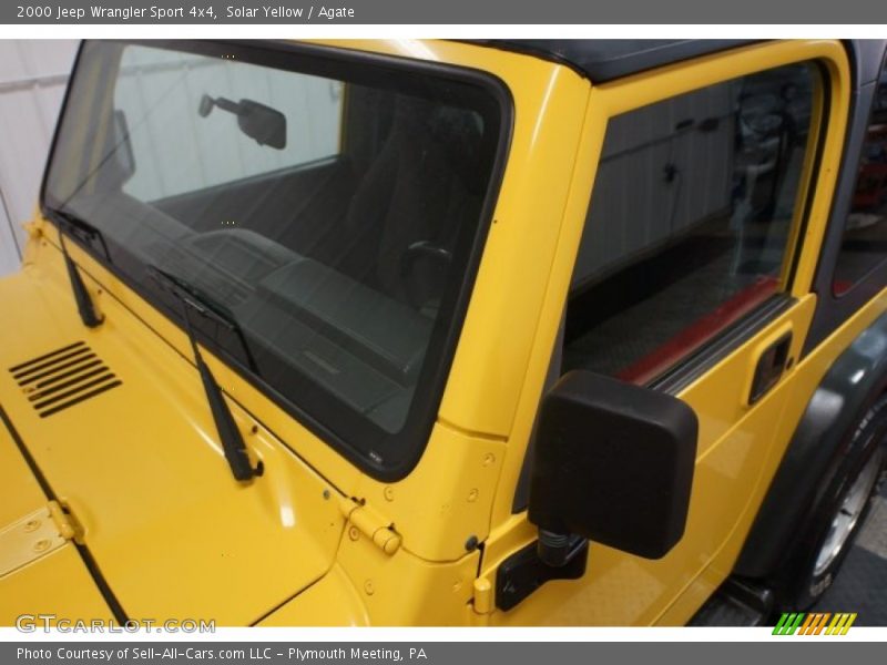 Solar Yellow / Agate 2000 Jeep Wrangler Sport 4x4