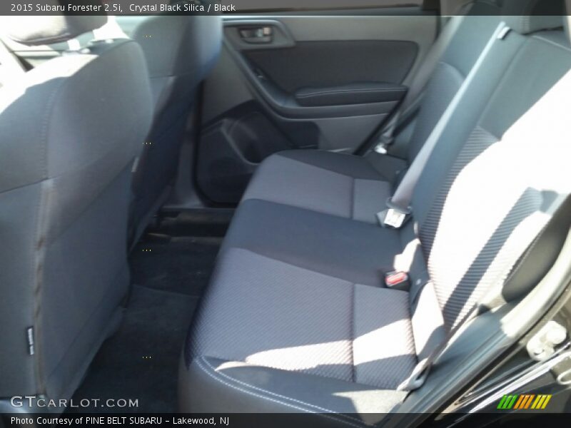 Crystal Black Silica / Black 2015 Subaru Forester 2.5i