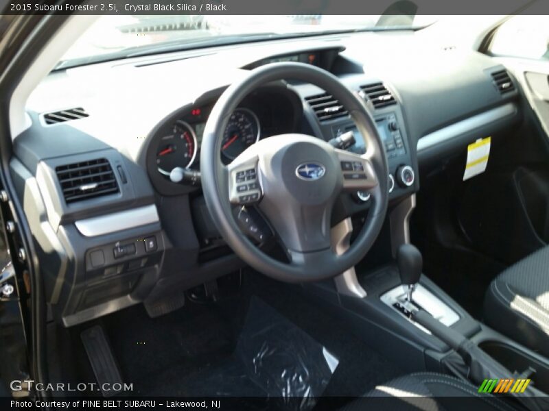 Crystal Black Silica / Black 2015 Subaru Forester 2.5i