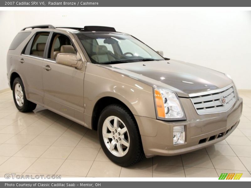 Radiant Bronze / Cashmere 2007 Cadillac SRX V6