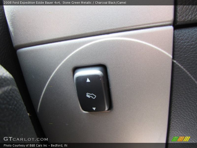 Stone Green Metallic / Charcoal Black/Camel 2008 Ford Expedition Eddie Bauer 4x4