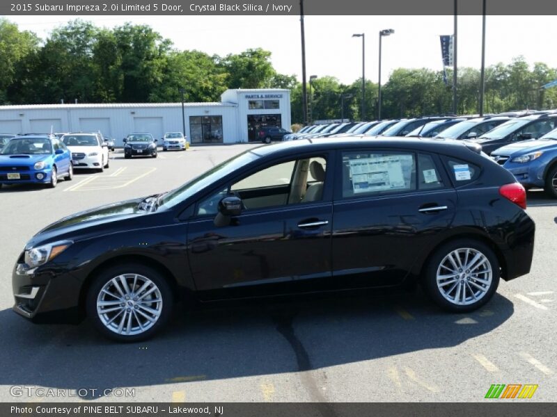 Crystal Black Silica / Ivory 2015 Subaru Impreza 2.0i Limited 5 Door