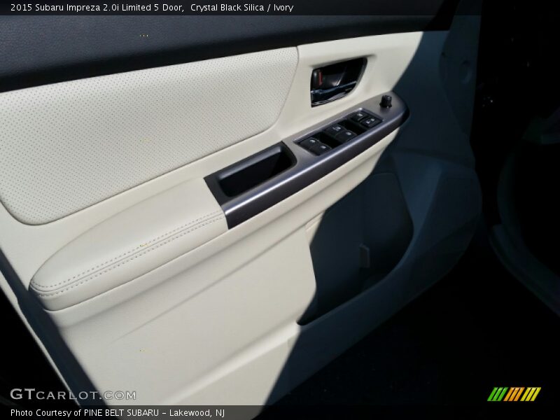 Crystal Black Silica / Ivory 2015 Subaru Impreza 2.0i Limited 5 Door