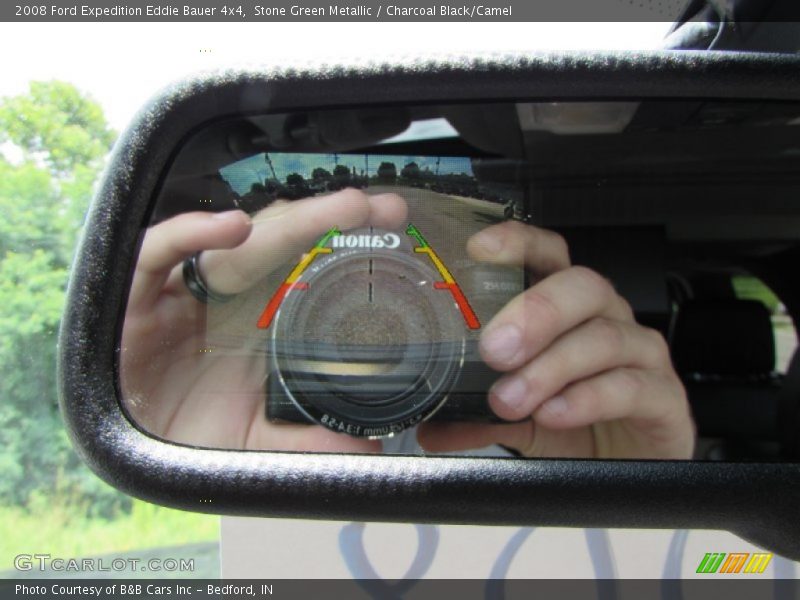 Stone Green Metallic / Charcoal Black/Camel 2008 Ford Expedition Eddie Bauer 4x4