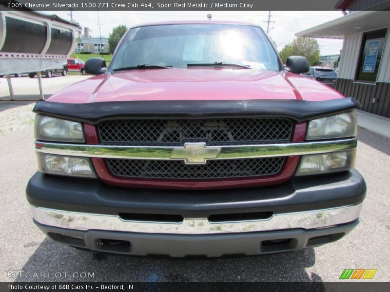 Sport Red Metallic / Medium Gray 2005 Chevrolet Silverado 1500 Z71 Crew Cab 4x4