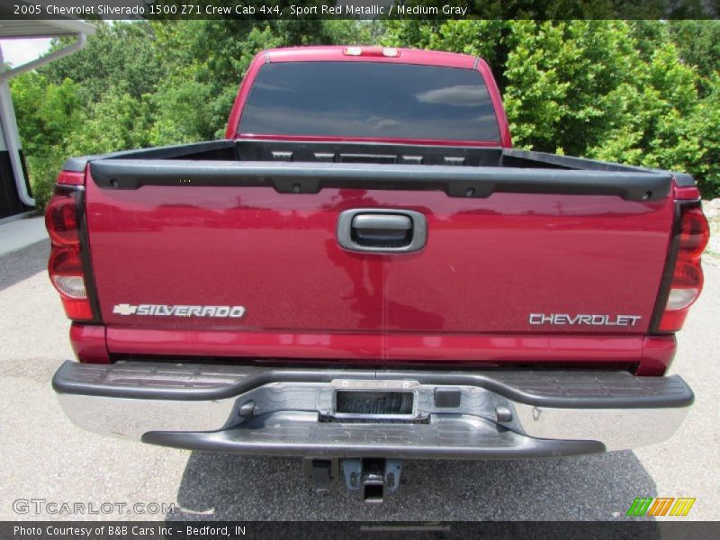 Sport Red Metallic / Medium Gray 2005 Chevrolet Silverado 1500 Z71 Crew Cab 4x4