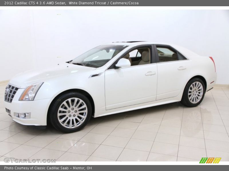 Front 3/4 View of 2012 CTS 4 3.6 AWD Sedan