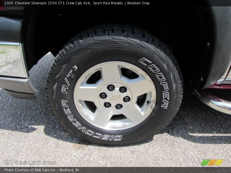 Sport Red Metallic / Medium Gray 2005 Chevrolet Silverado 1500 Z71 Crew Cab 4x4