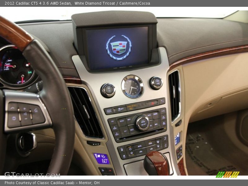 Controls of 2012 CTS 4 3.6 AWD Sedan