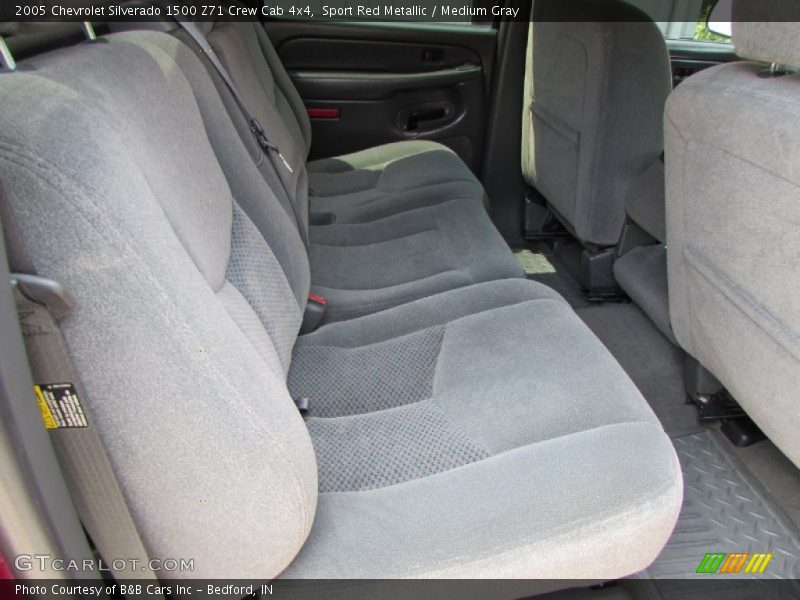 Sport Red Metallic / Medium Gray 2005 Chevrolet Silverado 1500 Z71 Crew Cab 4x4