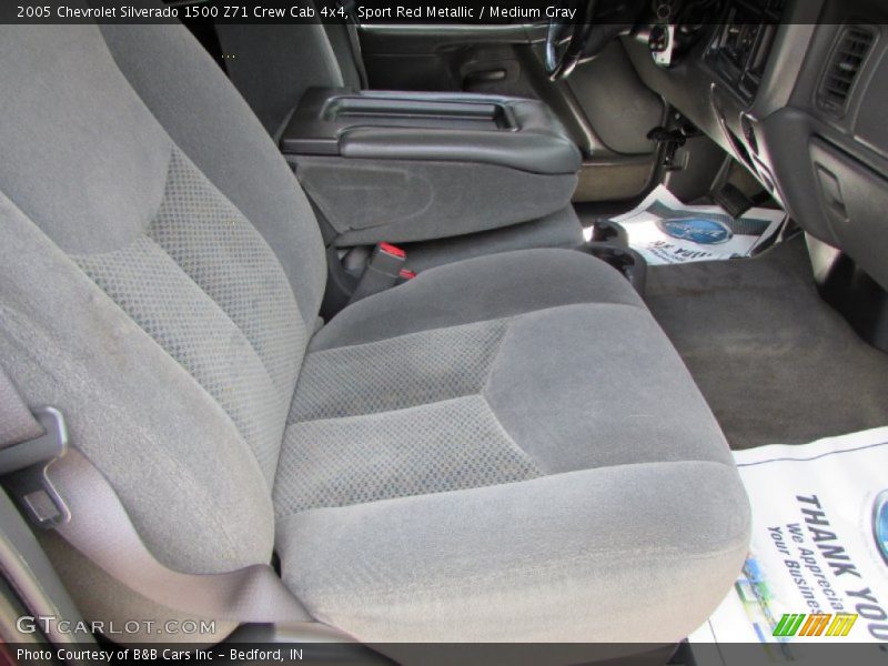 Sport Red Metallic / Medium Gray 2005 Chevrolet Silverado 1500 Z71 Crew Cab 4x4