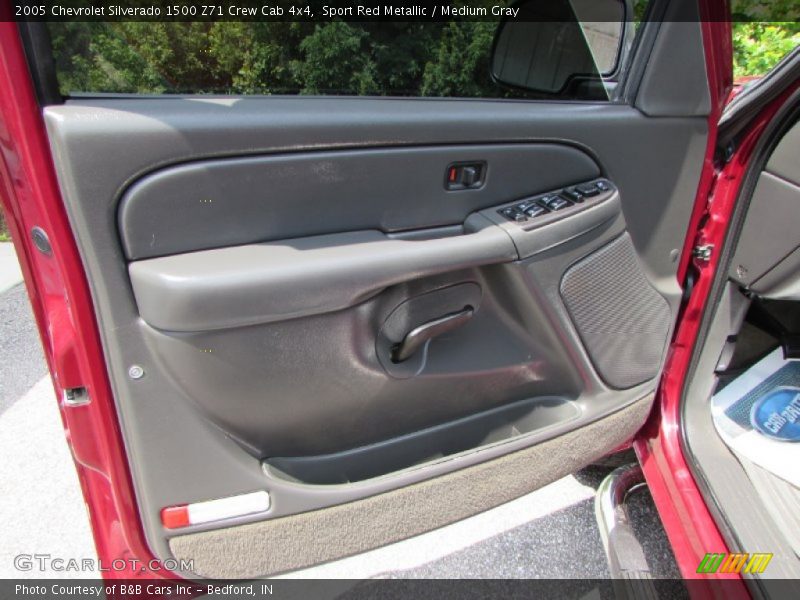 Sport Red Metallic / Medium Gray 2005 Chevrolet Silverado 1500 Z71 Crew Cab 4x4