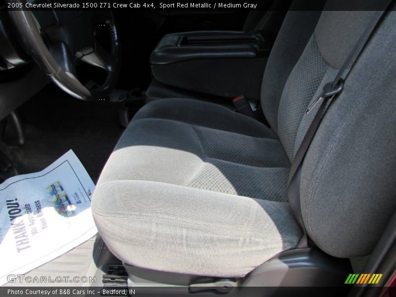 Sport Red Metallic / Medium Gray 2005 Chevrolet Silverado 1500 Z71 Crew Cab 4x4