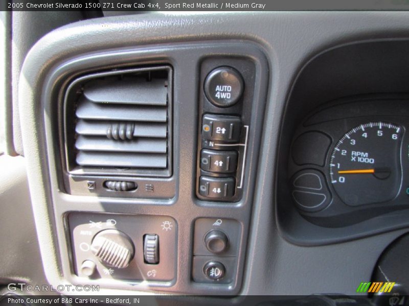 Sport Red Metallic / Medium Gray 2005 Chevrolet Silverado 1500 Z71 Crew Cab 4x4