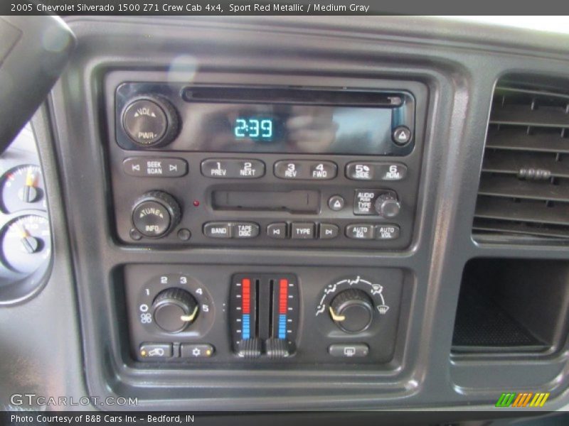 Sport Red Metallic / Medium Gray 2005 Chevrolet Silverado 1500 Z71 Crew Cab 4x4