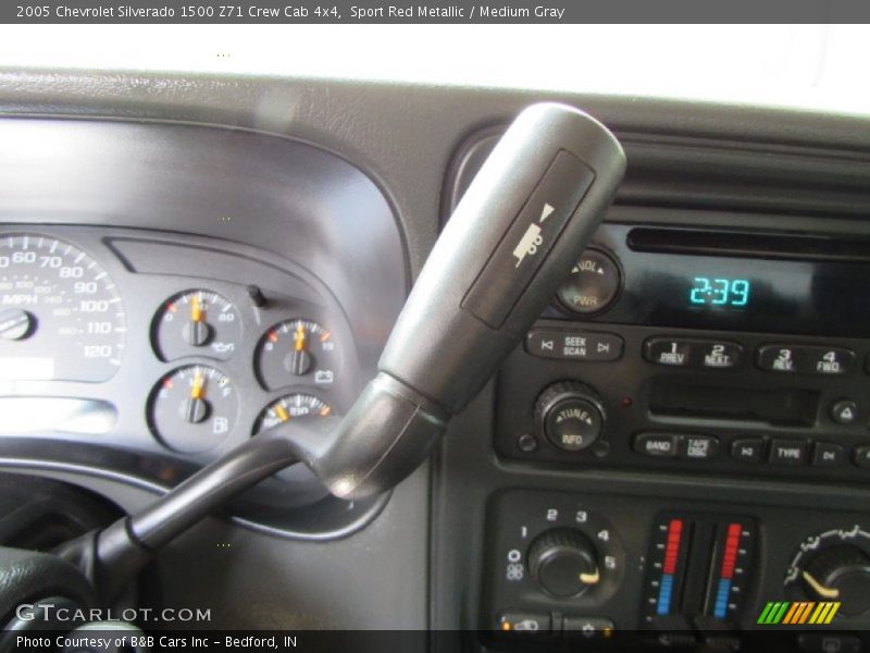 Sport Red Metallic / Medium Gray 2005 Chevrolet Silverado 1500 Z71 Crew Cab 4x4