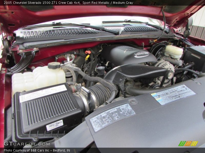 Sport Red Metallic / Medium Gray 2005 Chevrolet Silverado 1500 Z71 Crew Cab 4x4