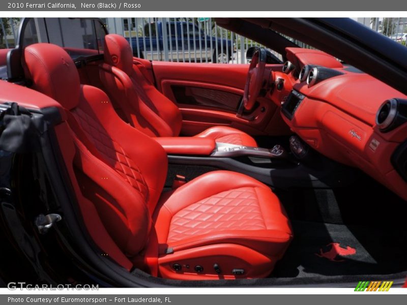 Front Seat of 2010 California 